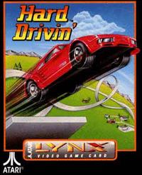 Carátula del juego Hard Drivin' (Atari Lynx)