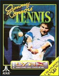 Carátula del juego Jimmy Connors Tennis (Atari Lynx)