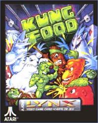 Carátula del juego Kung Food (Atari Lynx)