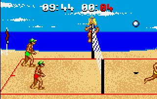 Pantallazo del juego online Malibu Bikini Volleyball (Atari Lynx)