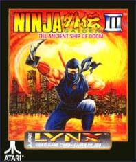 Carátula del juego Ninja Gaiden III The Ancient Ship of Doom (Atari Lynx)