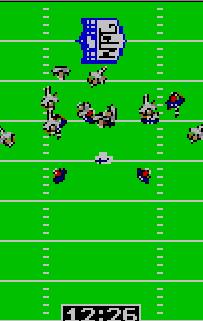 Pantallazo del juego online NFL Football (Atari Lynx)