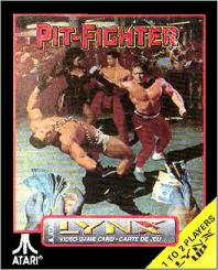 Carátula del juego Pit-Fighter (Atari Lynx)