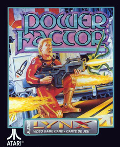 Carátula del juego Power Factor (Atari Lynx)