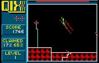 Pantallazo del juego online Qix (Atari (Lynx)