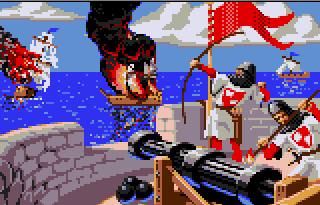 Pantallazo del juego online Rampart (Atari Lynx)