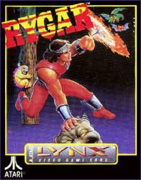 Carátula del juego Rygar Legendary Warrior (Atari Lynx)