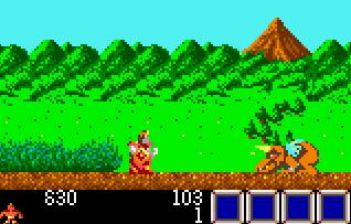 Pantallazo del juego online Rygar Legendary Warrior (Atari Lynx)