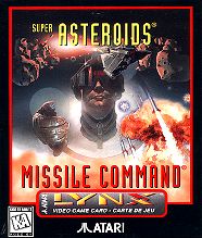 Carátula del juego Super Asteroids & Missile Command (Atari Lynx)