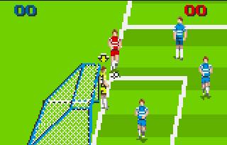 Pantallazo del juego online World Class Soccer (Atari Lynx)