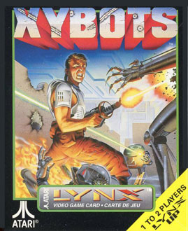 Carátula del juego Xybots (Atari Lynx)