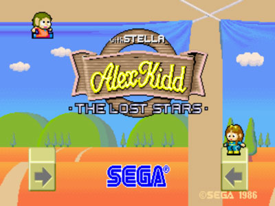 Carátula del juego Alex Kidd The Lost Stars (MAME)