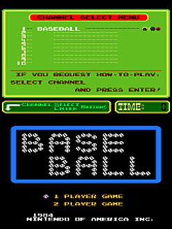 Juego online Baseball (PlayChoice-10) (MAME)