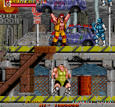 Pantallazo del juego online Crude Buster (MAME)