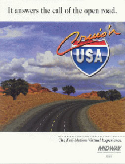 Carátula del juego Cruis'n USA (MAME)