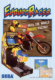 Carátula del juego Enduro Racer (MAME)