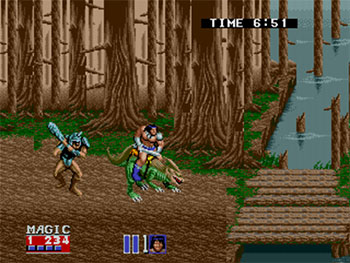 Pantallazo del juego online Golden Axe II (Mega Play) (MAME)