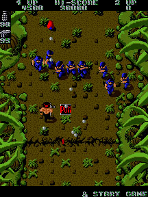 Pantallazo del juego online Ikari Warriors (Mame)