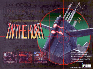 Carátula del juego In The Hunt (MAME)