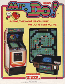 Carátula del juego Mr Do (MAME)
