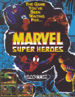 Carátula del juego Marvel Super Heroes (MAME)