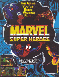 Carátula del juego Marvel Super Heroes (MAME)