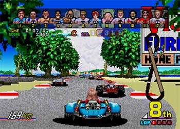 Pantallazo del juego online Power Drift (MAME)