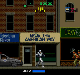 Pantallazo del juego online Robocop (Mame)