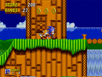 Pantallazo del juego online Sonic The Hedgehog 2 (Mega Play) (MAME)