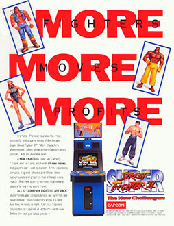 Carátula del juego Super Street Fighter II The New Challengers (MAME)