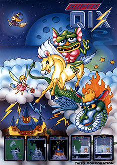 Carátula del juego Super Qix (MAME)