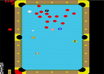 Pantallazo del juego online Tri-Pool (MAME)