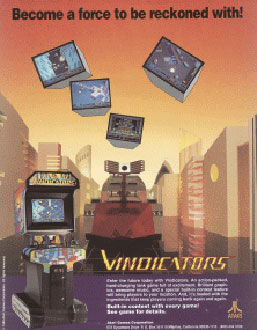 Carátula del juego Vindicators (MAME)