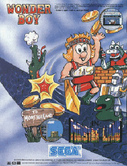 Carátula del juego Wonderboy in Monster Land (Mame)