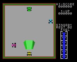 Pantallazo del juego online Car Jamboree (MSX)