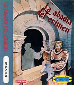 Carátula del juego La Abadia del Crimen (MSX)