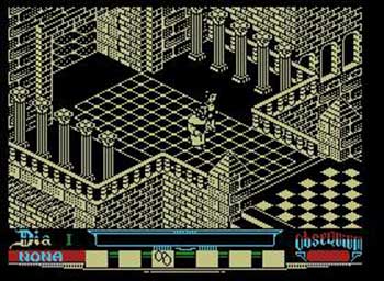 Pantallazo del juego online La Abadia del Crimen (MSX)