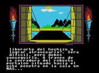 Pantallazo del juego online Abracadabra (MSX)