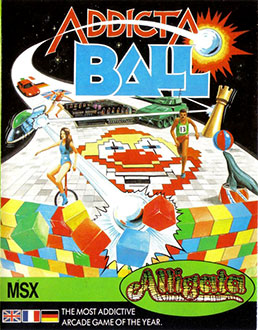 Carátula del juego Addicta Ball (MSX)