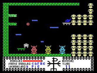 Pantallazo del juego online Adel (MSX)