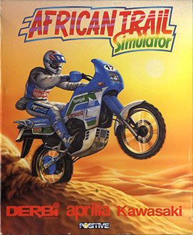 Carátula del juego African Trail Simulator (MSX)