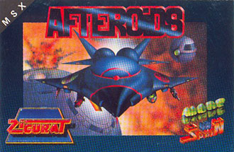 Carátula del juego Afteroids (MSX)