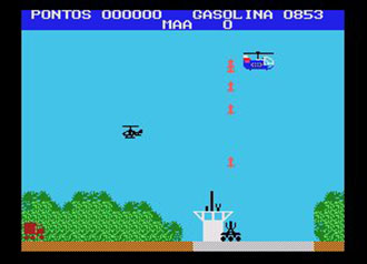 Juego online Aguia de Fogo (MSX)