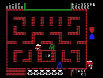 Pantallazo del juego online Alibaba and 40 Thieves (MSX)