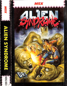 Carátula del juego Alien Syndrome (MSX)
