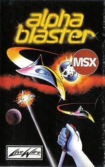 Carátula del juego Alpha Blaster (MSX)