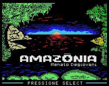 Pantallazo del juego online Amazonia (MSX)