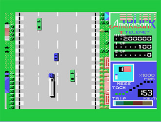 Pantallazo del juego online American Truck (MSX)