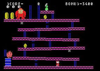 Pantallazo del juego online Apeman Strikes Again (MSX)