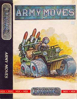 Carátula del juego Army Moves (MSX)